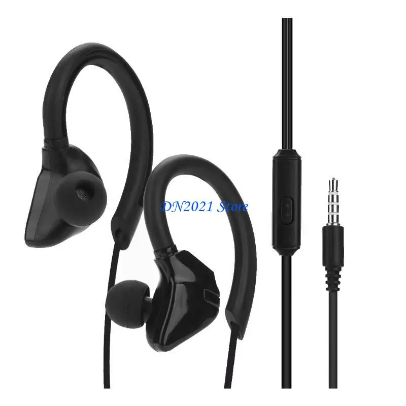 

F3KE Спортивные проводные наушники-вкладыши с регулировкой громкости, басами и шумоподавлением