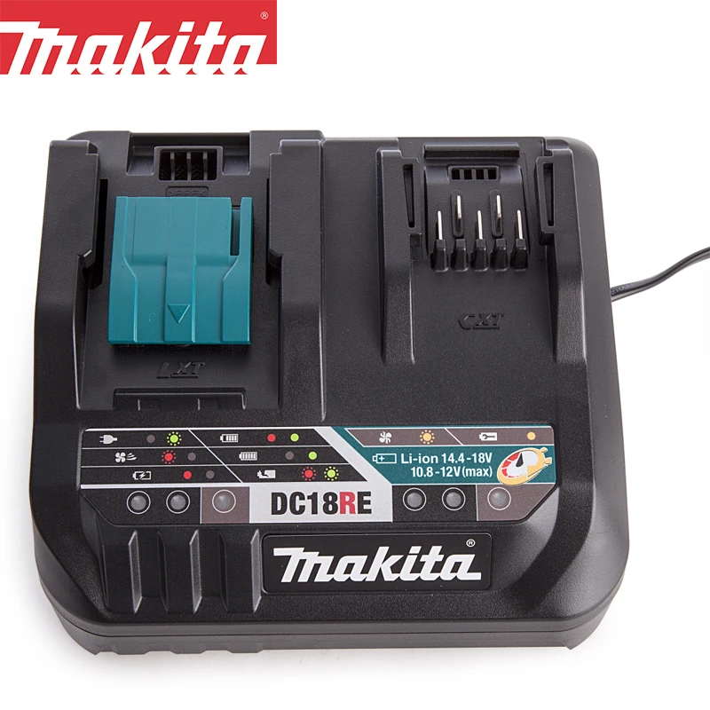 

Makita DC18RE Lithium-Ion Rapid Optimum Charger 12V/18V Dual Charging Largest System Power Tool Accessories Input Voltage 220V