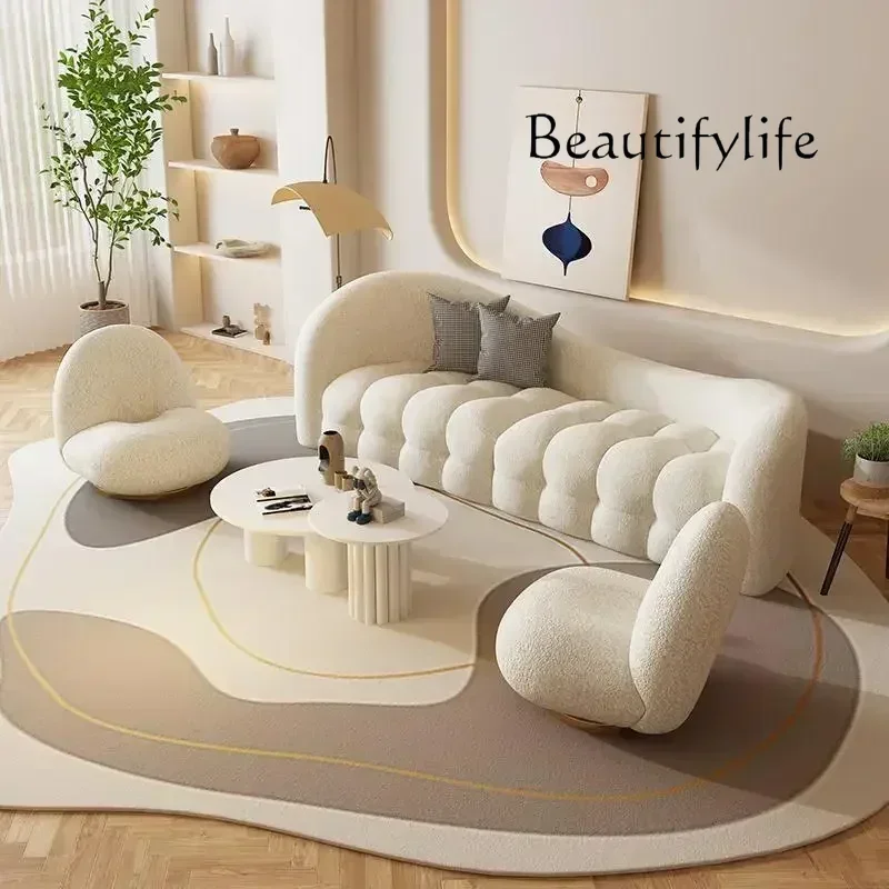 

Replica Replica Living Room Sofas Nordic Children Modern Luxury Sofas Puffs Floor White Designer Relaxing Wood Divano Furniture