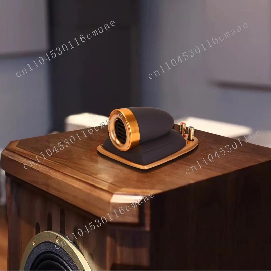 Pneumatic ultra-high sound supplementary bandwidth 50K sterling silver wire conduction sound silkier speaker full frequency