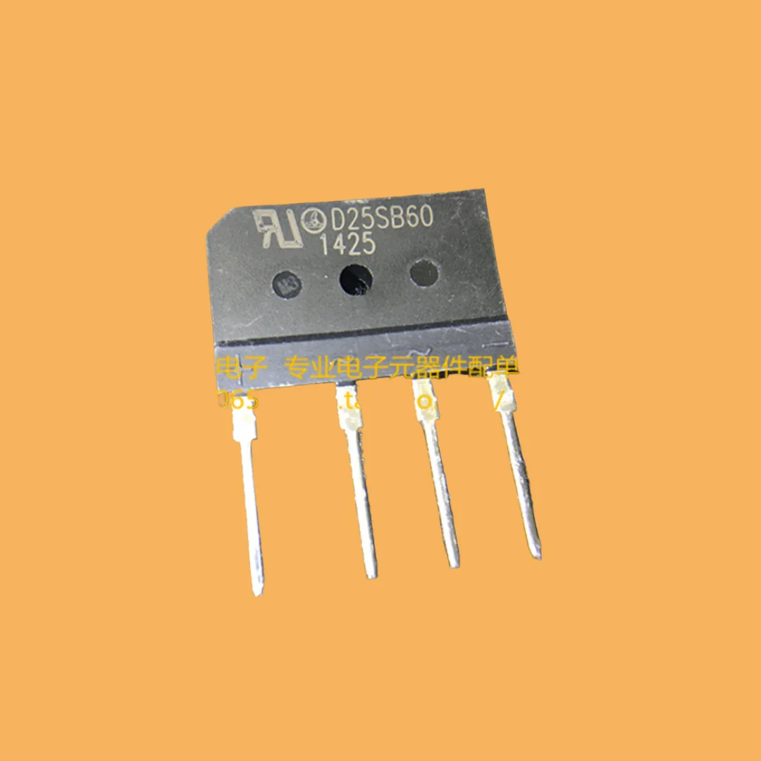 10PCS/new D25SB60 induction cooker rectifier bridge 25A high-power bridge stack full bridge 600V rectifier bridge silicon bridge