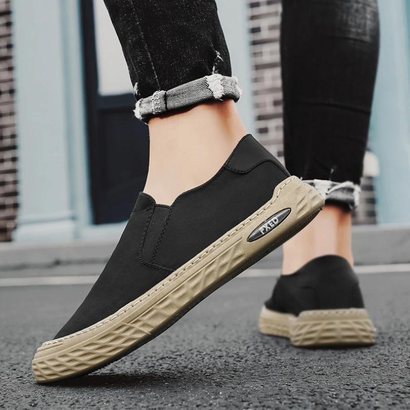 

Простые и модные мужские лоферы, мужская повседневная мужская обувь sapatos masculinos