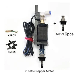 SMT Stepper Motor Nema8 Hollow Shaft Stepper right-angle 90 degree D6 mm with juki nozzle