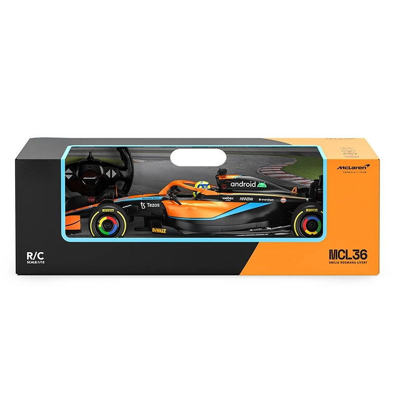 1/12 Mercedes-44 Ferrari F1#16 McLaren Remote Control F1 Racing Car Model 36 #4 Lando Norris Dynamic Car Models Formula RC Car