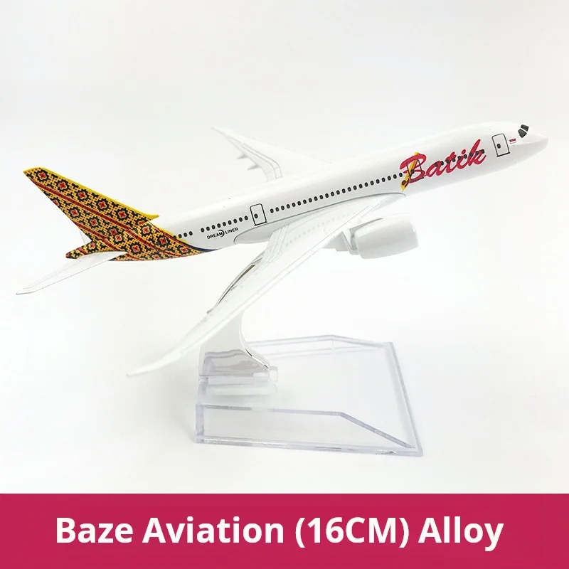 Aircraft model  Alloy static ornaments16CM Diecast Aviation Plane Collectible Miniature Toys for Boys Dropshipping