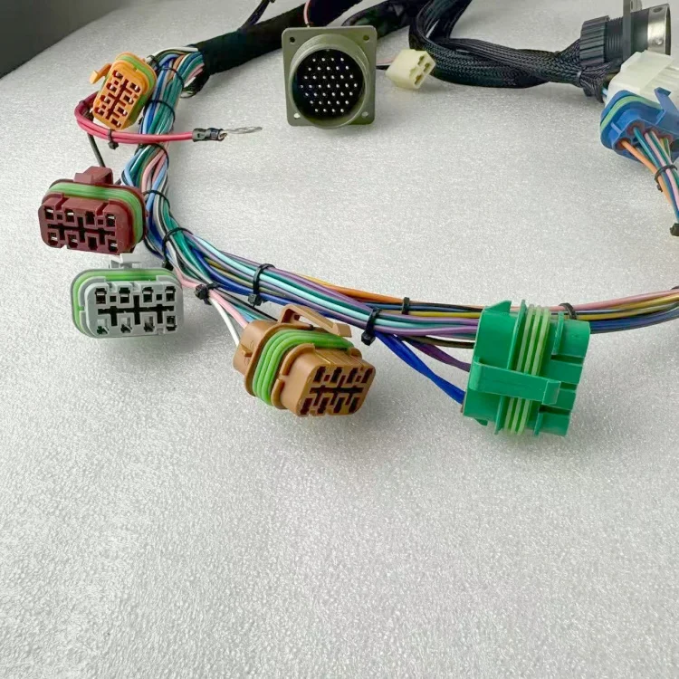 Terex Compatible Rubber Engine Wiring Harness Assembly for Mining Machinery 6 Months Warranty Part No. 20024730