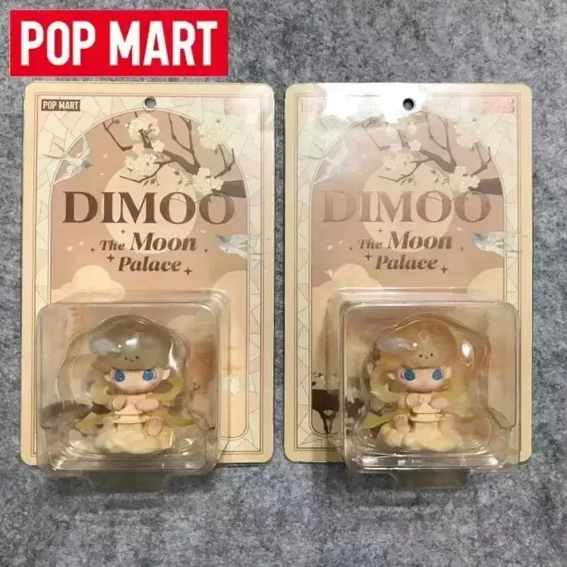 

POP MART Dimoo Moon Palace Anime Action Figure - Cute Blind Box Mystery Desktop Decor Doll Collection Toy Guess Bag