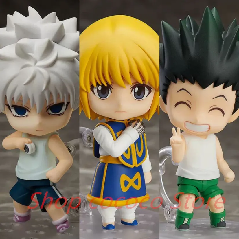 

HUNTER x HUNTER Gon Freecss 1183 Killua Zoldyck 1184 Kurapika 1185 Kulolo lushilufelu 1186 Action Figure Collectible Model Toy