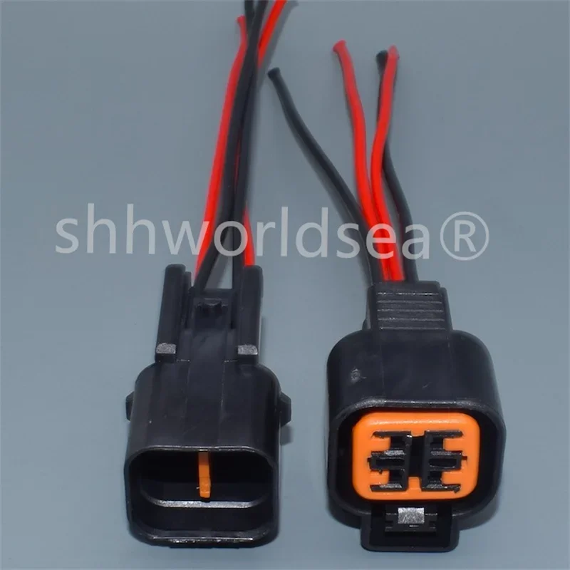 1Sets PB625-04027 PB621-04020 090 Type 4 Pin O2 Oxygen Sensor Plug Male Female Downstream Upstream Connector For Hyundai