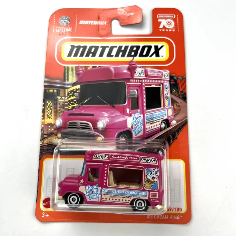 

Matchbox Cars ICE CREAM KING 1/64 Metal Diecast Collection Alloy Model Car Toy Vehicles