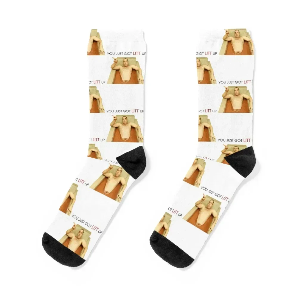 Louis Litt body funny Socks new year anti slip football Socks Men's Women's