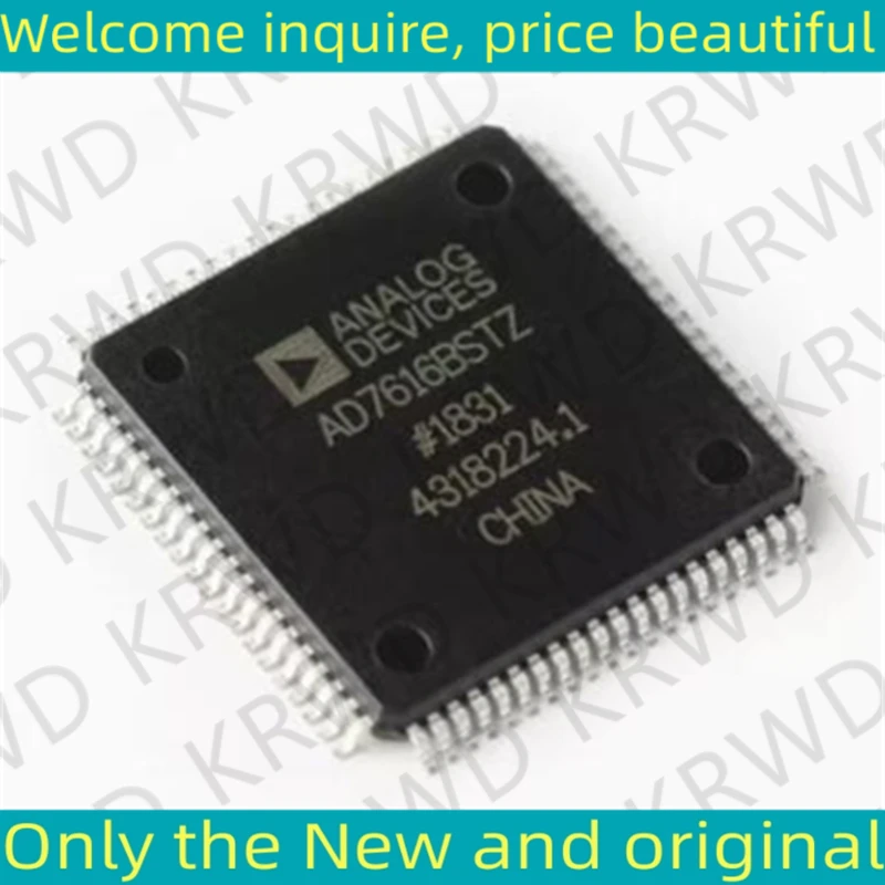 

1 шт. AD7616BSTZ новый и оригинальный чип IC AD7616BSTZ-RL AD7616 LQFP-80
