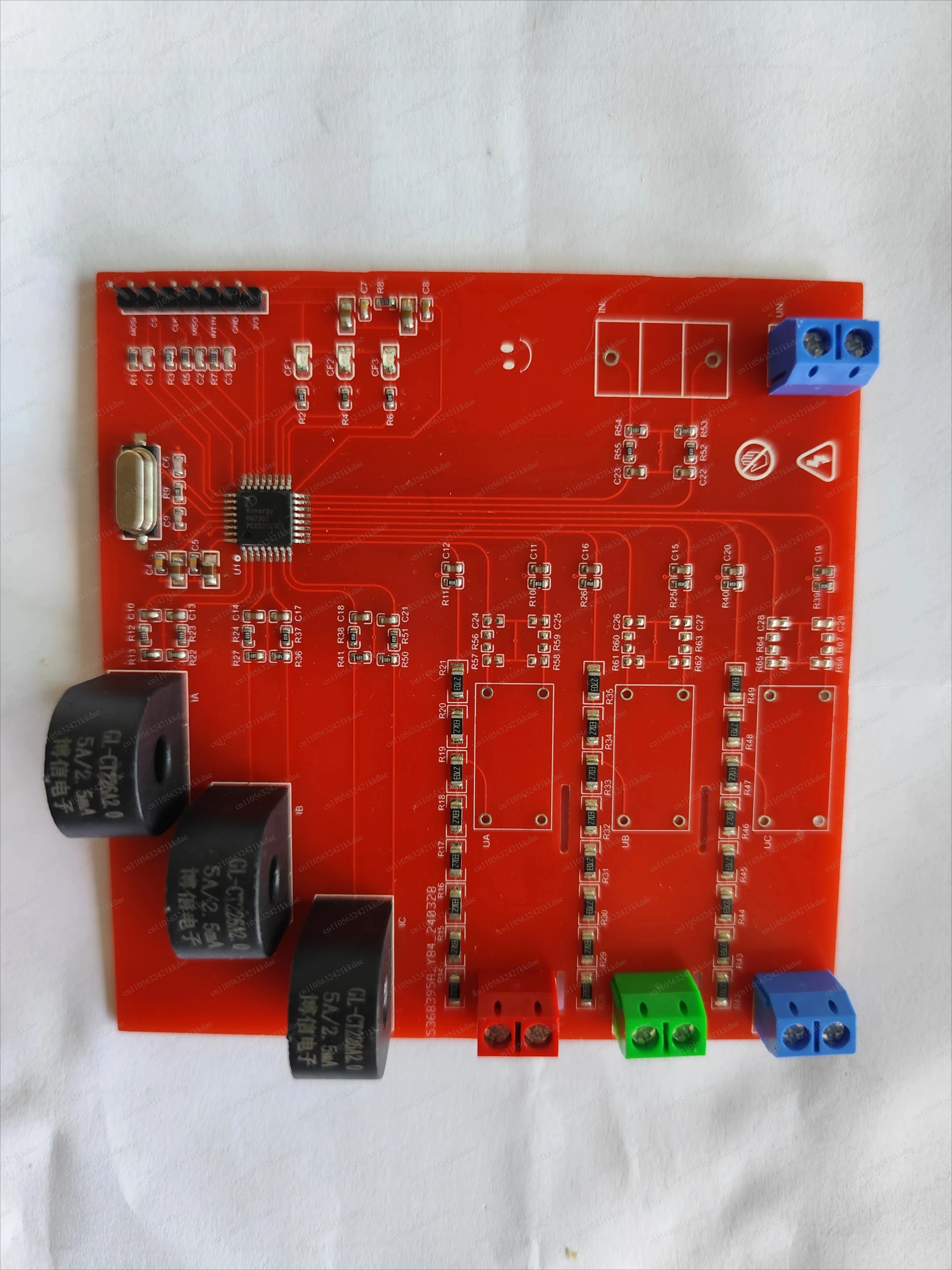 Rn7302 Rn8302b  Development Board for Demo Module of Three-phase Electric Meter Energy Metering Charging Station