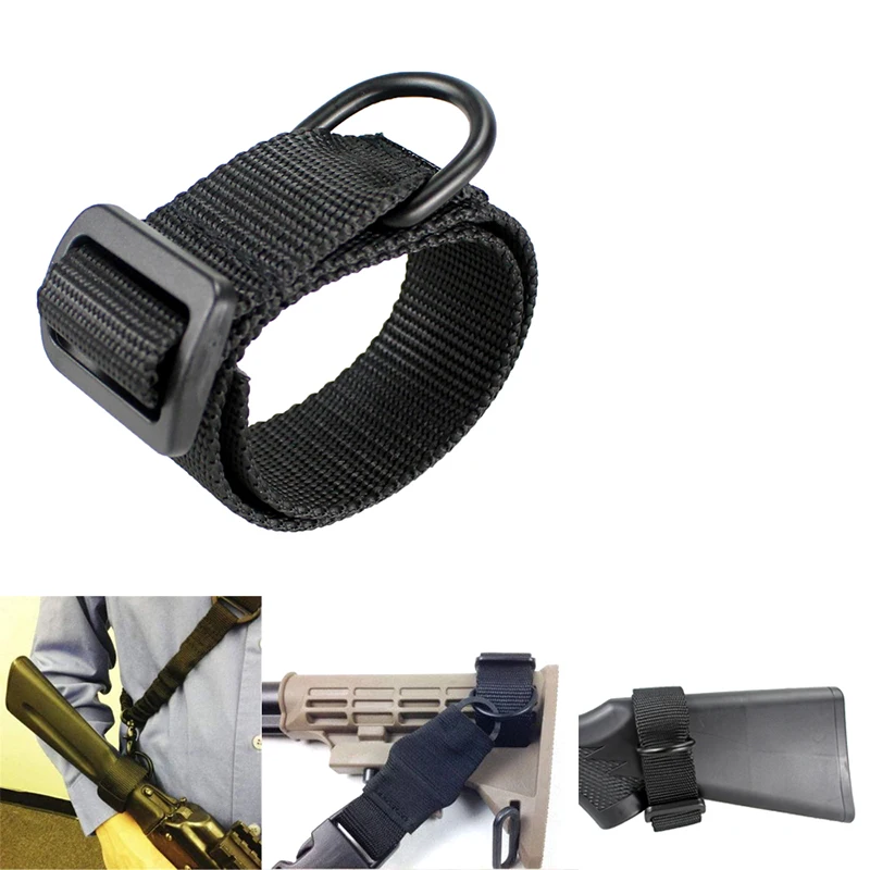 Multifunktions Taktische Seil Einstellbare Airsoft ButtStock Sling Gewehr Adapter Lager Gun Straps Seil 1/2/3 PCS – Detail 5