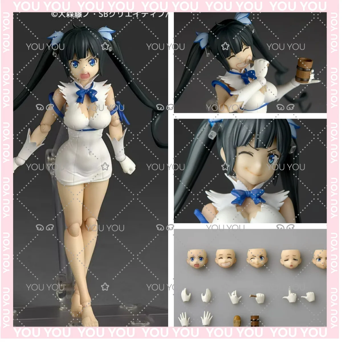 

NUEVO IN STOCK 2026 KAIYODO REVOLTECH DanMachi Temporada 5: Arco la Diosa la Cosecha Hestia Machigatteiru Darou Hestia Figura