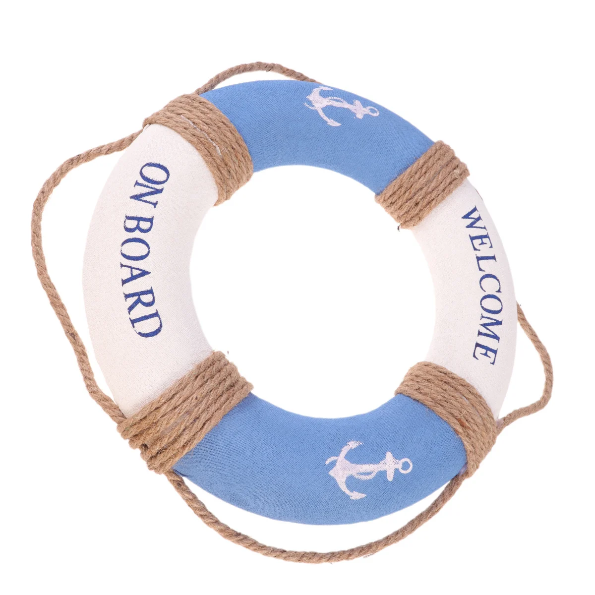 

30Cm Hanging Lifebuoy Decoration Premium Welcome Sign For Cafe Restaurant Bar Mall Door Wall Home Decorative Ornament Festive