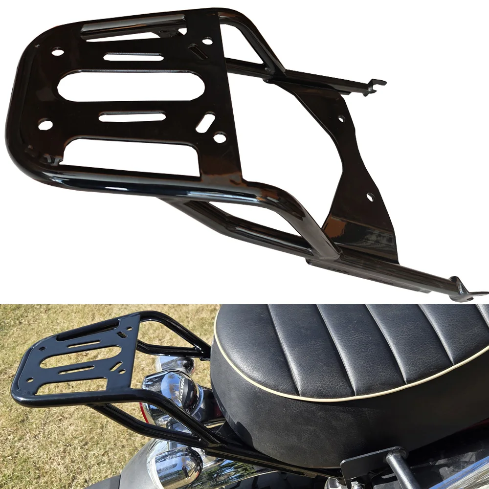 Motorcycle Steel Rear Carrier Luggage Rack Compatible with Honda Monkey 125 Z125 All Models
