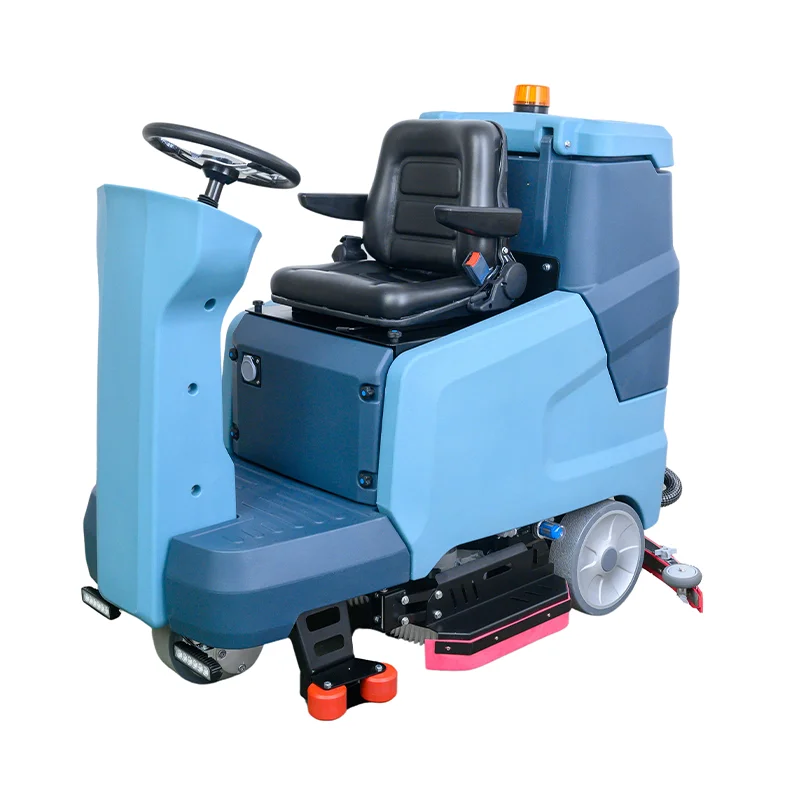 Elerein E100 Ride-On Electric Floor Scrubber With Rotary Brush 220-240V 100cm Cleaning Width
