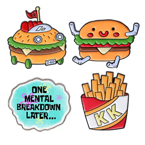Comedy Animation Inspiration Enamel Pins Cartoon Anime Metal Brooches Lapel Backpack Badge Funny Jewelry Gifts For Kids Friends