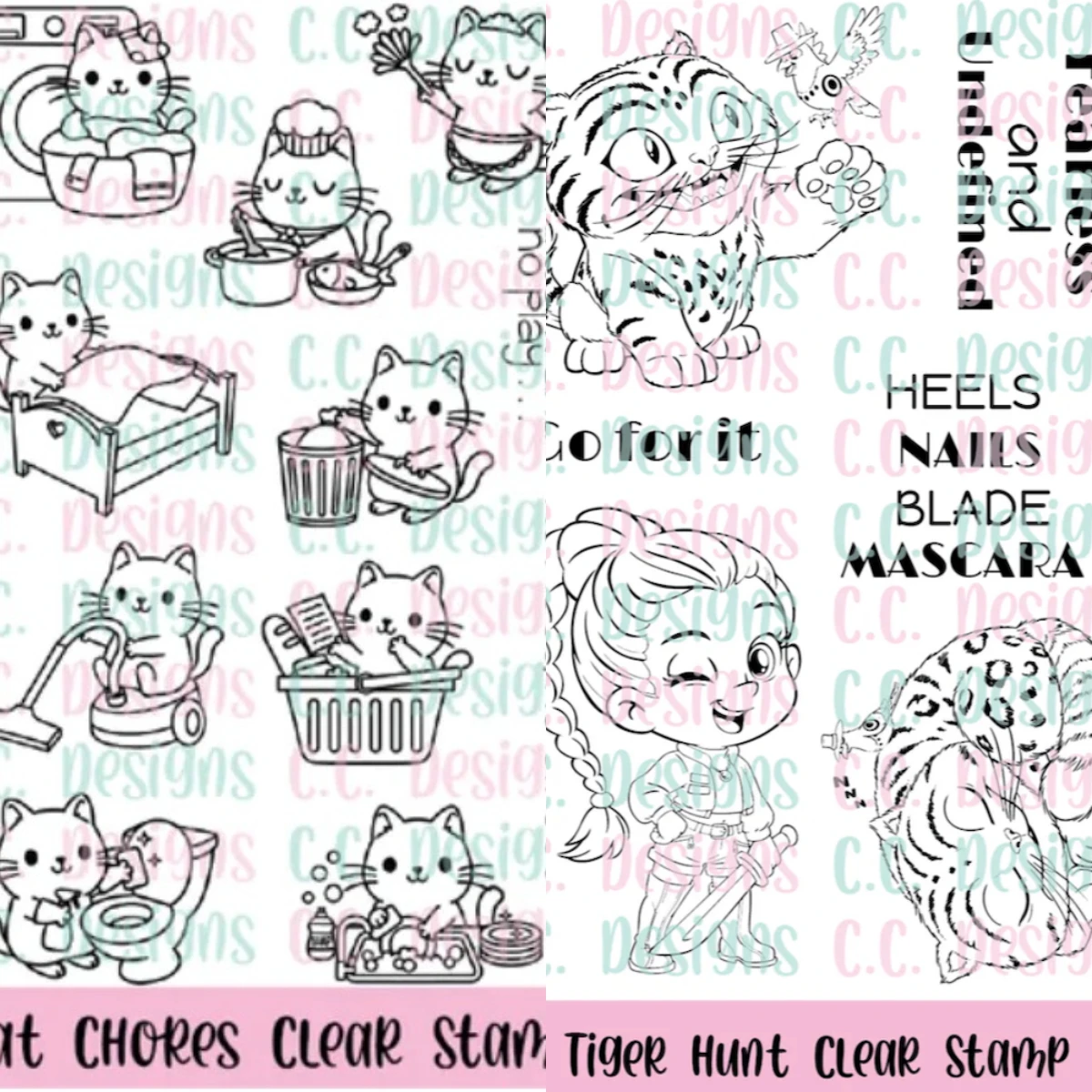 Nuevo Sello Transparente Tiger Hunt 2026 para Manualidades DIY, Scrapbooking, Álbumes de Fotos, Plantillas y Decoración Hecha a Mano