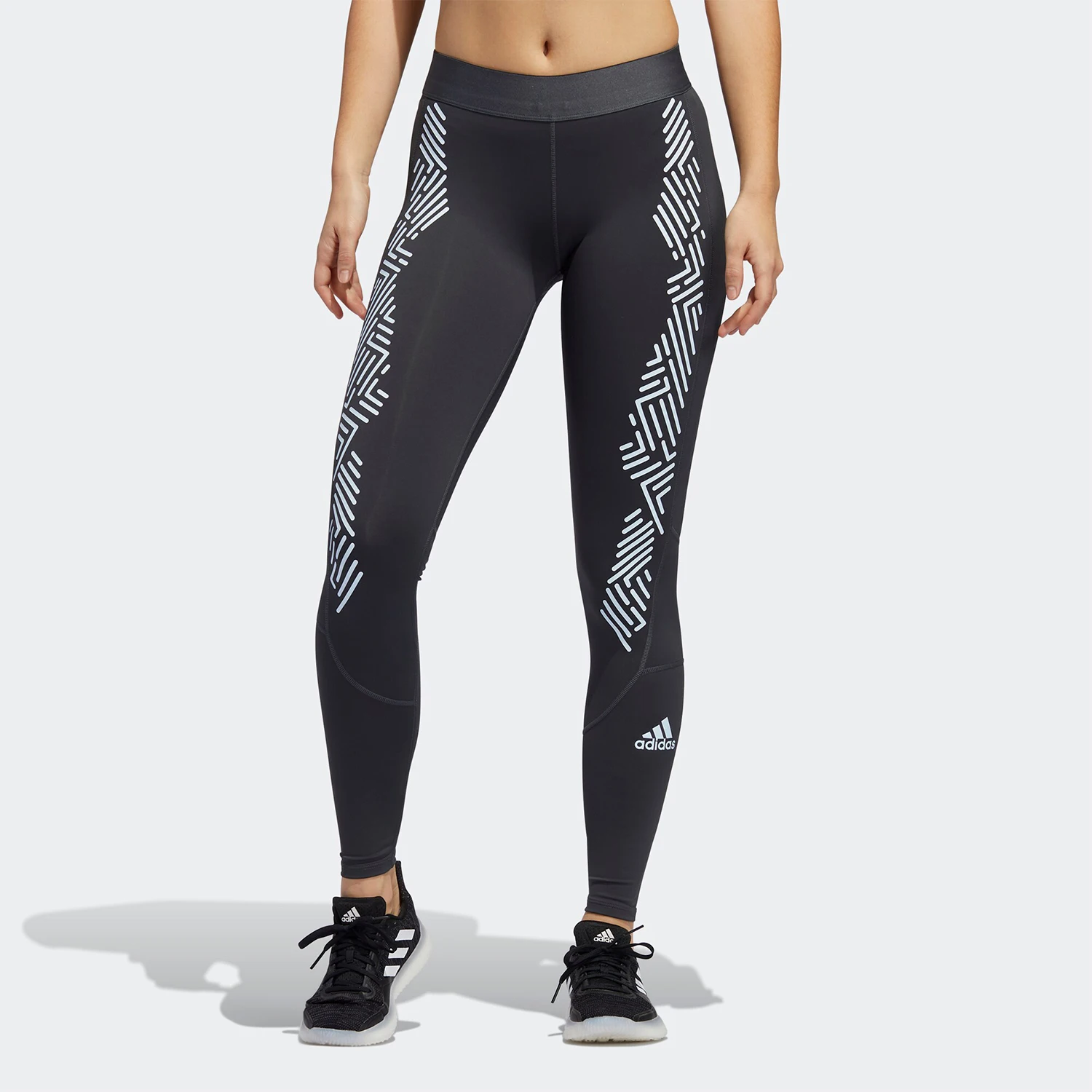 

Adidas genuine ASK GRPHIC L T women's training sports tights FJ7161