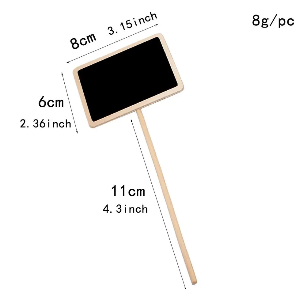 8 sztuk Mini nakładki na tablice kreatywna tablica karty etykiety roślin dekoracje ogrodowe znaki kwiaty tagi znaczniki ekspozycyjne
