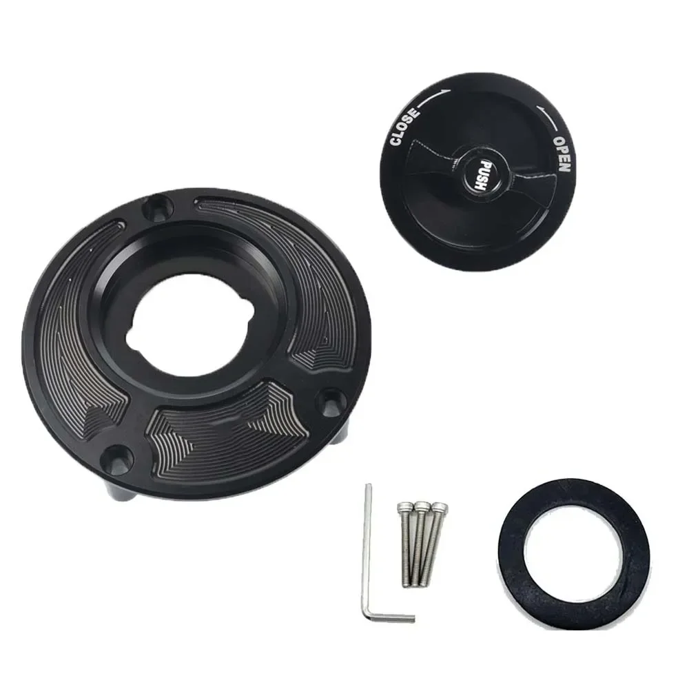 For Yamaha YZF R1 R3 R6 R7 R25 R125 2010-2023 2022 Keyless Motorcycle Fuel Gas Tank cap Cover