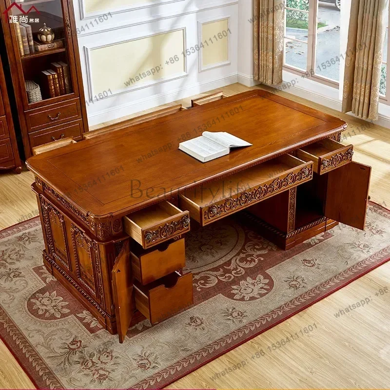 American European Computer Desk Room Desks Office Table Office Desks and Workstations Bureaux De Travail Studio