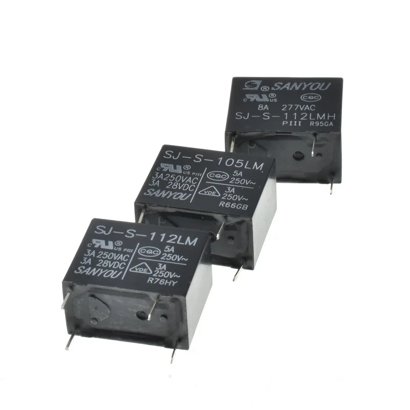 SanyouSJ-S-105 109 112 118 124LM/DM2/LMH-F/DMH/LMHRelay4Foot12V