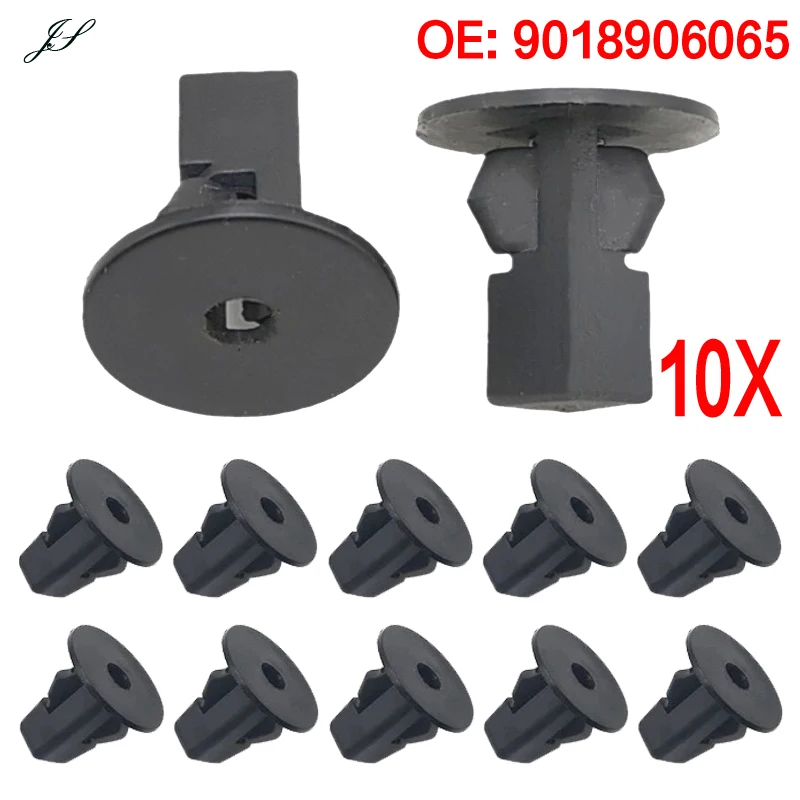 10pcs Car Fender Liner Screw Grommets Fastener Clips for Toyota Yaris Previa 4Runner Avalon Camry Celica Corolla FJ Land Cruiser