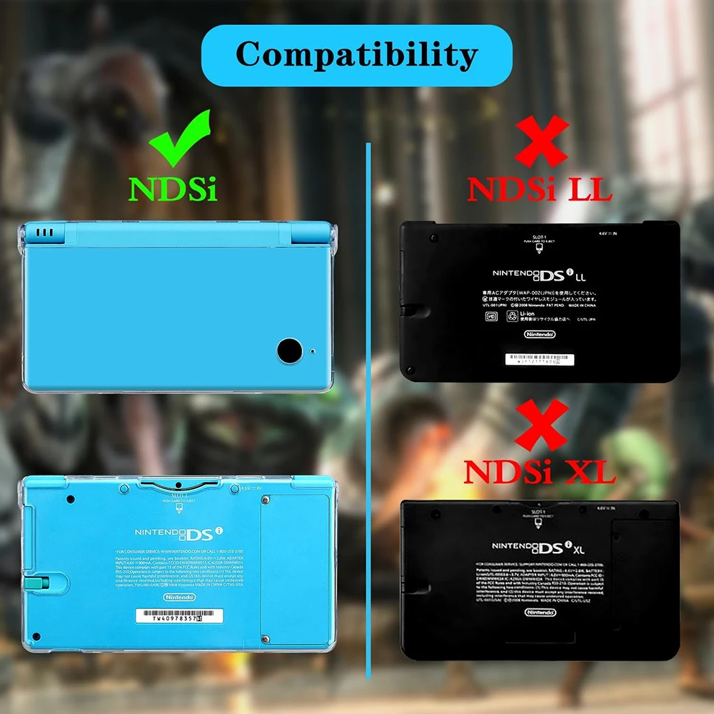 OSTENT 2000mAh Rechargeable Lithium-ion Battery + Tool Pack Kit for Nintendo DSi NDSi