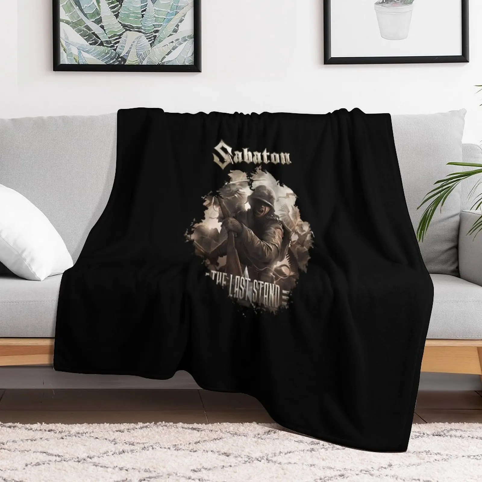 

Vintage Sabaton Throw Blanket Thins Soft Beds Summer Beddings christmas decoration Blankets