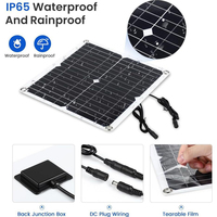 12W Solar Exhaust Fan Waterproof Solar Panel Powered Fan Air Extractor for Greenhouse Chicken Coop Shed Dog House Outside