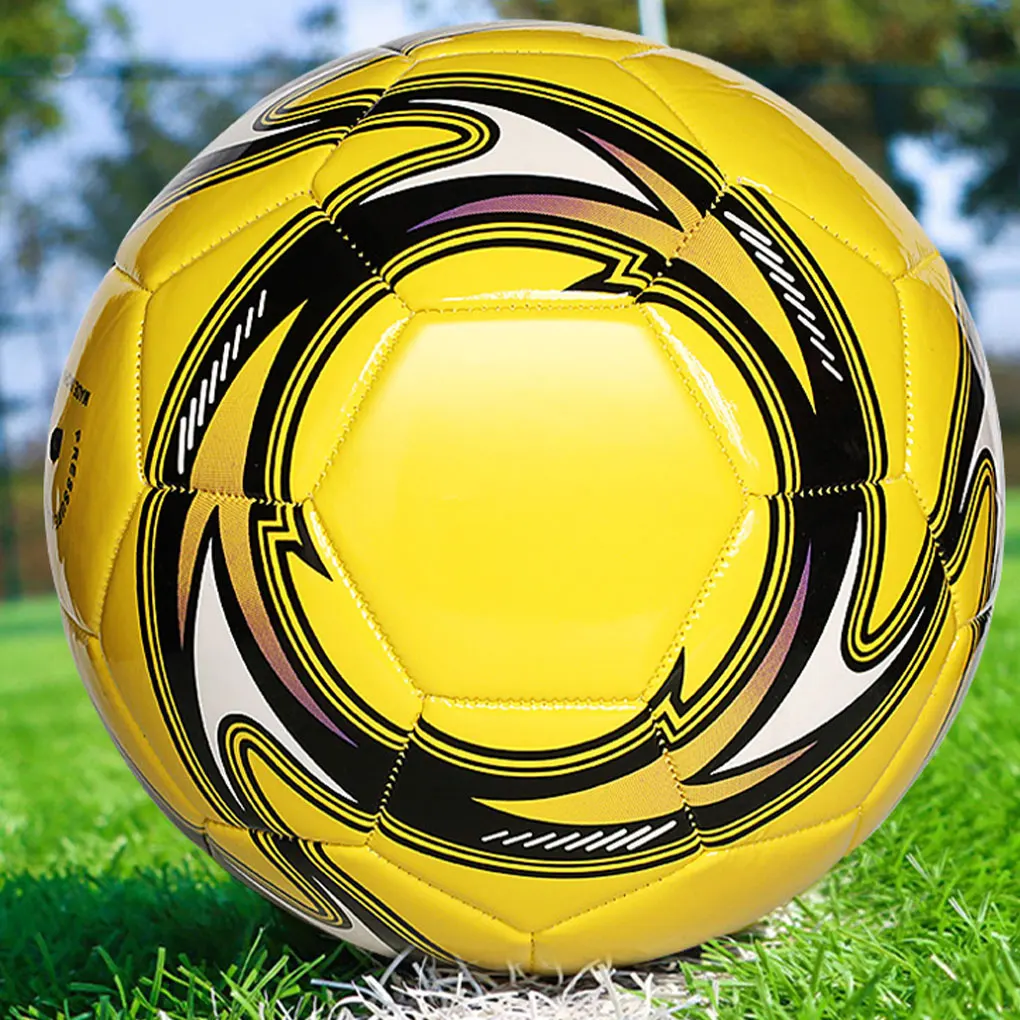 Kickstart Soccer Journey Durable Soccer Ball - Made By Machine Sewing Wide Application PVC Football Balls Portable