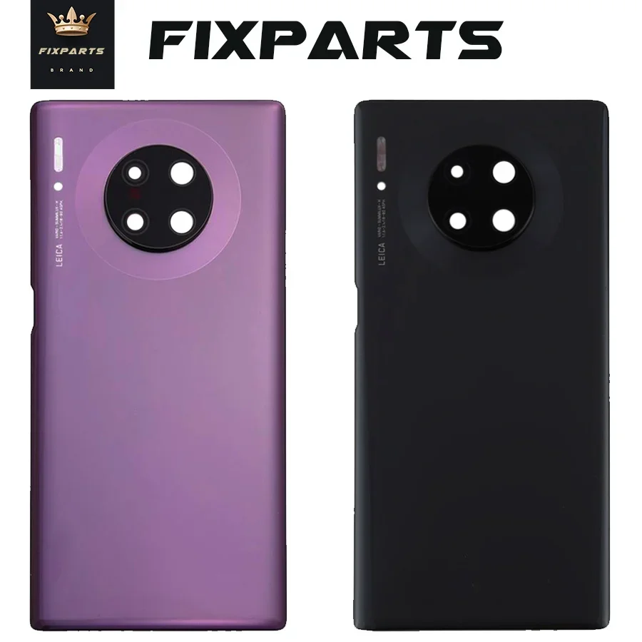 

For Huawei Mate 30 Pro Battery Cover Rear Door Glass Housing With Camera Lens LIO-L09 L29 AL00 TL00 Battery Cover