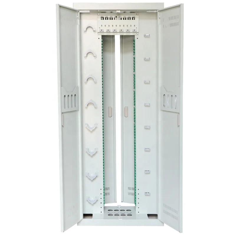 720 core odf FTTX 576 Cores Fiber Optic Cable Cross Connect Cabinet Communication Equipment