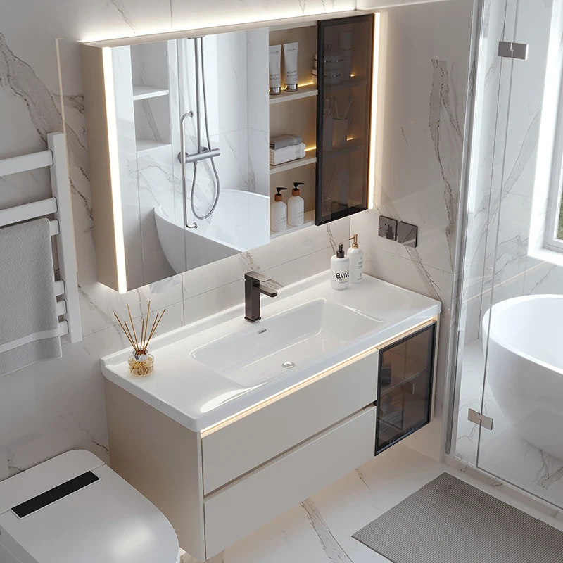 Storage Shelf Column Bathroom Cabinet Floor Sinks Locker Corner Medicine Wall Pharmacy Luxury Multipurpose Szafka Closet image 6