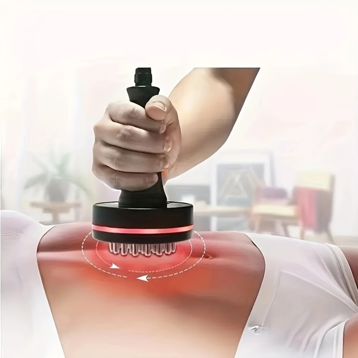 Meridiaanborstel Draagbare intelligente lichaamsmassageborstel Handheld Gua Sha Massager Tool Cadeaus voor vrouwen Moederdagcadeau