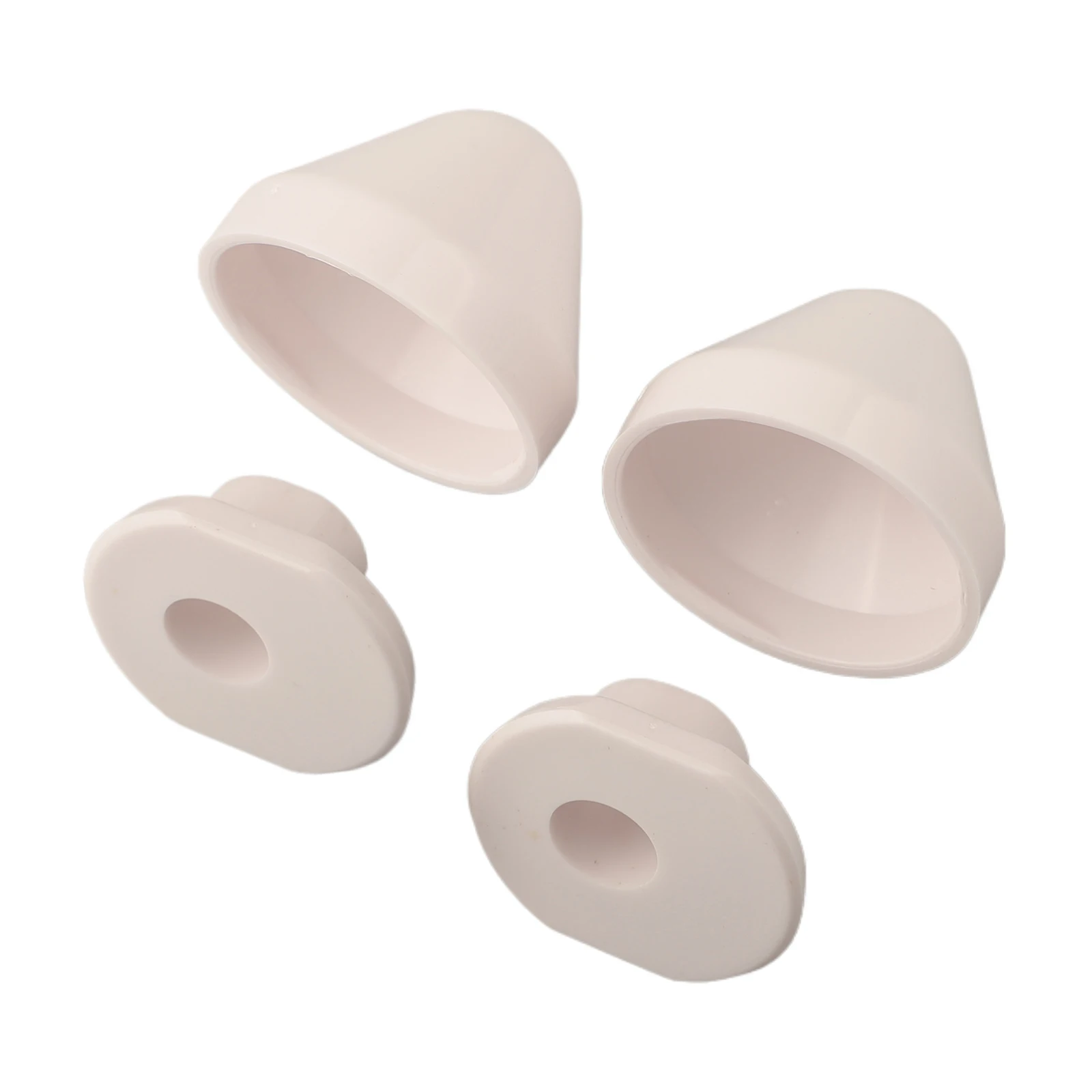 قل وداعاً إلى مسامير المرحاض الصدئة وغير البظر مع أغطية أغطية الأغطية البلاستيكية، زوجان من البراغي سهلة التركيب والصيانة