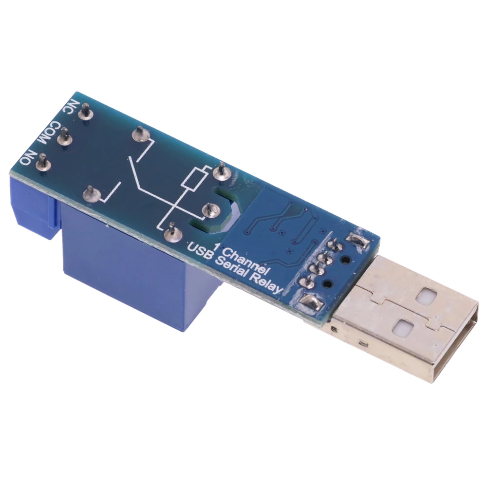 LCUS-1 moduł przekaźnika USB 5V 10A CH340 konwerter elektroniczny PCB USB inteligentny przełącznik sterujący do arduino — zdjęcie produktu 2