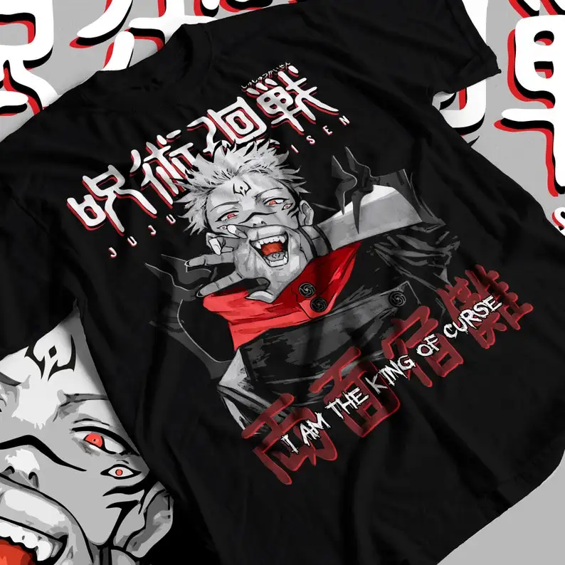 

Sukuna Jujutsu Kaizen Shirt, King of Curse, Itadori shirt, anime lover shirt