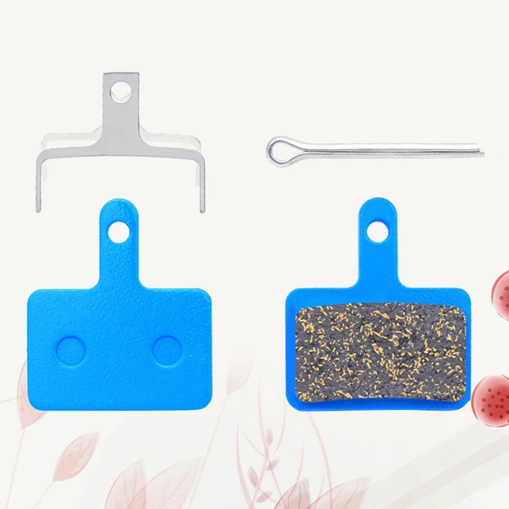 

2pcs Disc Pads Mountain Bike Hydraulic Brake Pads High Performance Wear Resistant Silent Cycling Brake Pad For Bike Blue