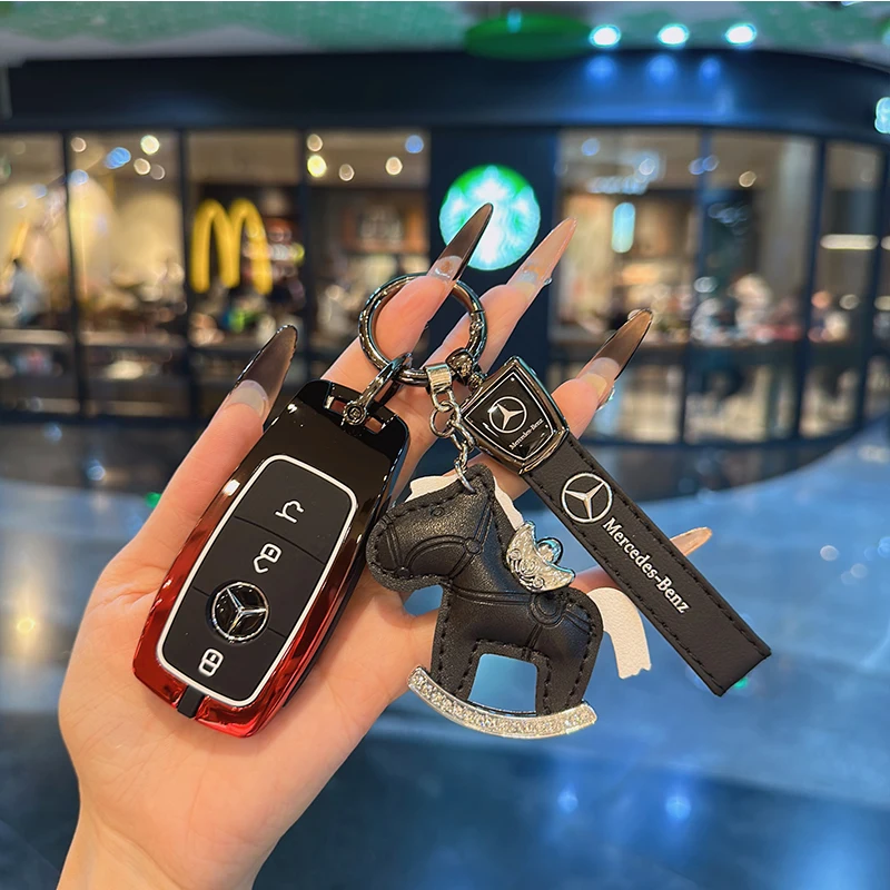 

For Mercedes Benz A C E S G Class GLC GLS W177 W205 W213 W222 X167 AMG Remote Car Key Case Cover Fob