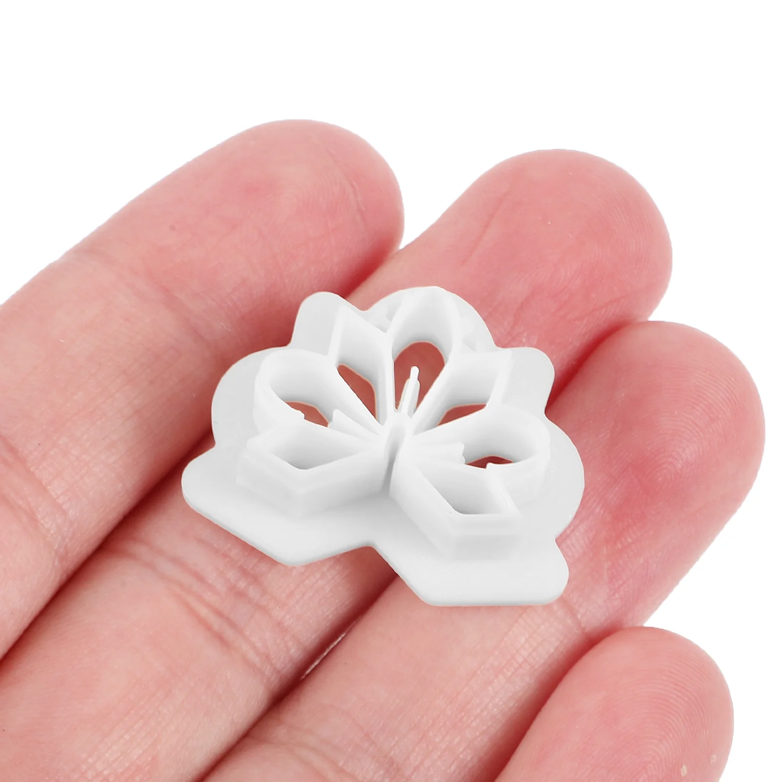 

2pcs Cutter For Polymer Clay Earring Making Diy Jewelry Tool Durable Silicone Molds Multifunctional Pendant Cutters Craft