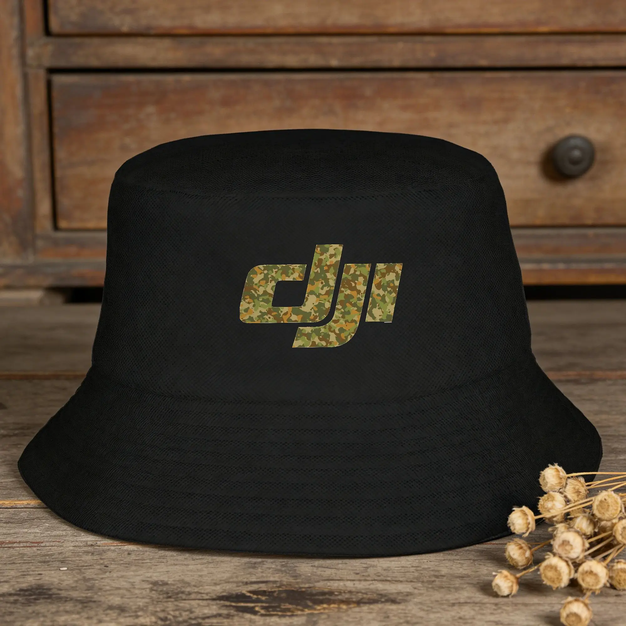 D-djis Drone Bucket Hat For Men Women  Fisherman Hats Casual Beach Travel Caps Personality Hawaii Graphic Sun Hats