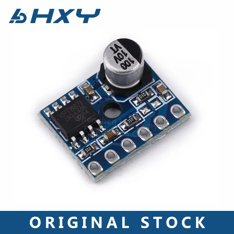 1-10pcs Placa Amplificadora 5128 5W Classe D Placa Amplificador Digital Mono Módulo De Áudio Baixa Distorção