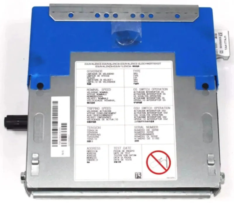 TAB20602A402 892 895 92 Elevator Governor MRL Elevator Spare Parts