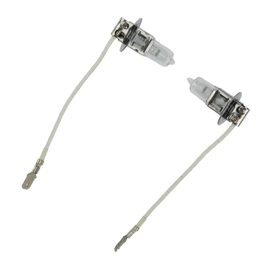 Take Your Car's Lighting System to the Next Level with This 1 Pair of High Quality Quartz Halogen Bulbs for For H3