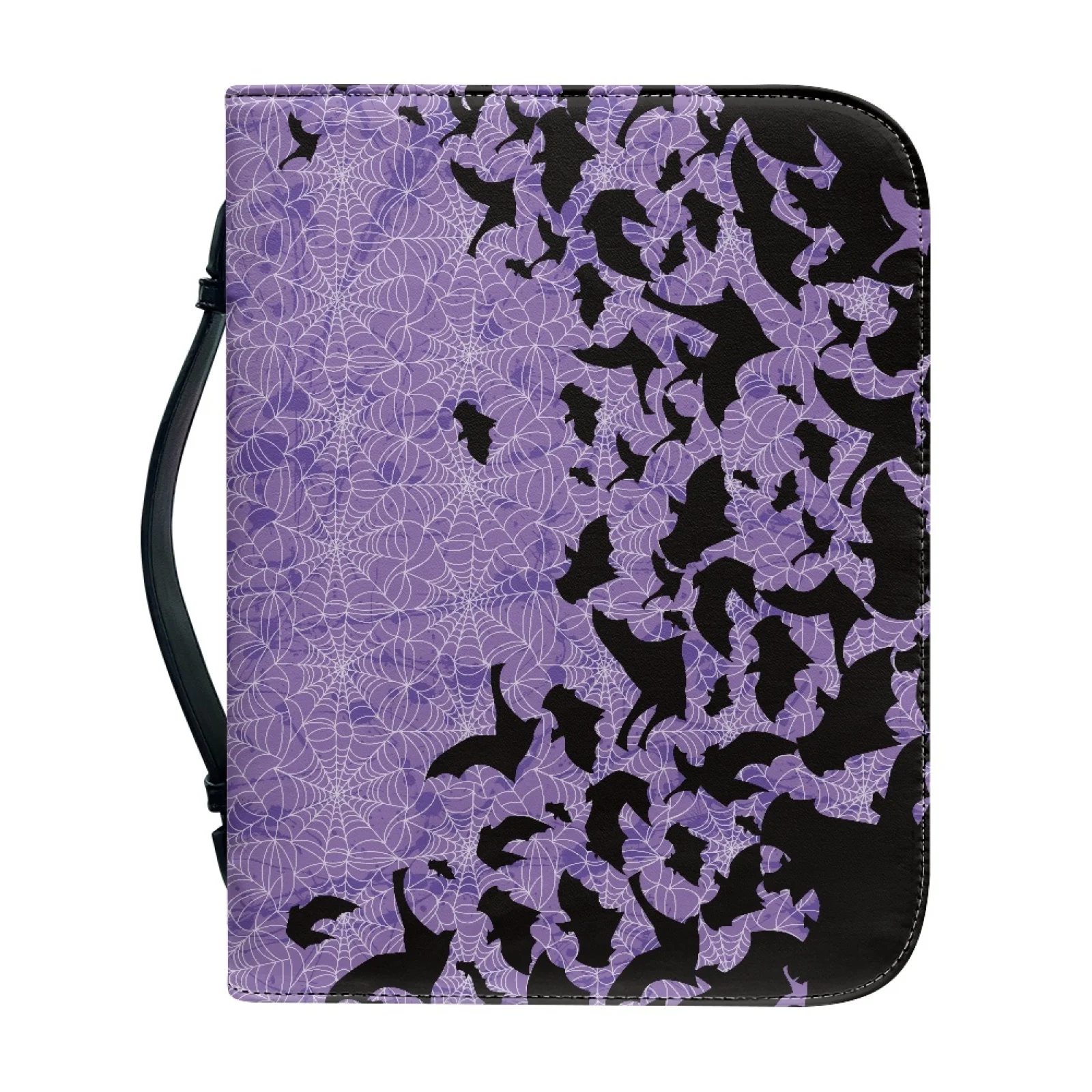 PENSTROLL Bat Pattern Portable Bible Case for Women Handle Bible Covers 2026 Collection