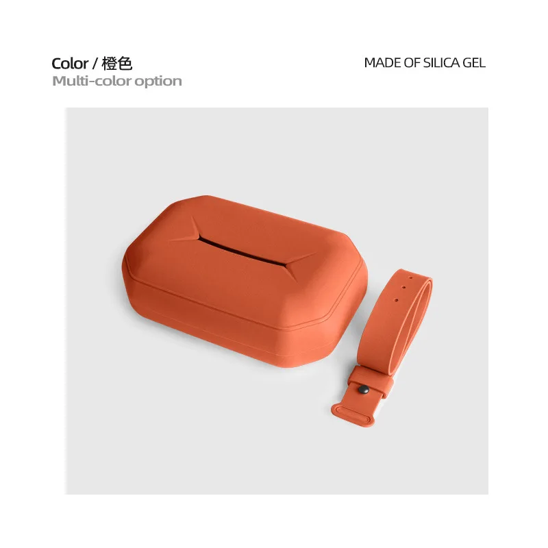 ل LEAPMOTOR C10 سيليكون المقعد الخلفي الأنسجة صندوق ملحقات السيارة الداخلية اللون الأصلي الغطاء الواقي معلقة المنظم